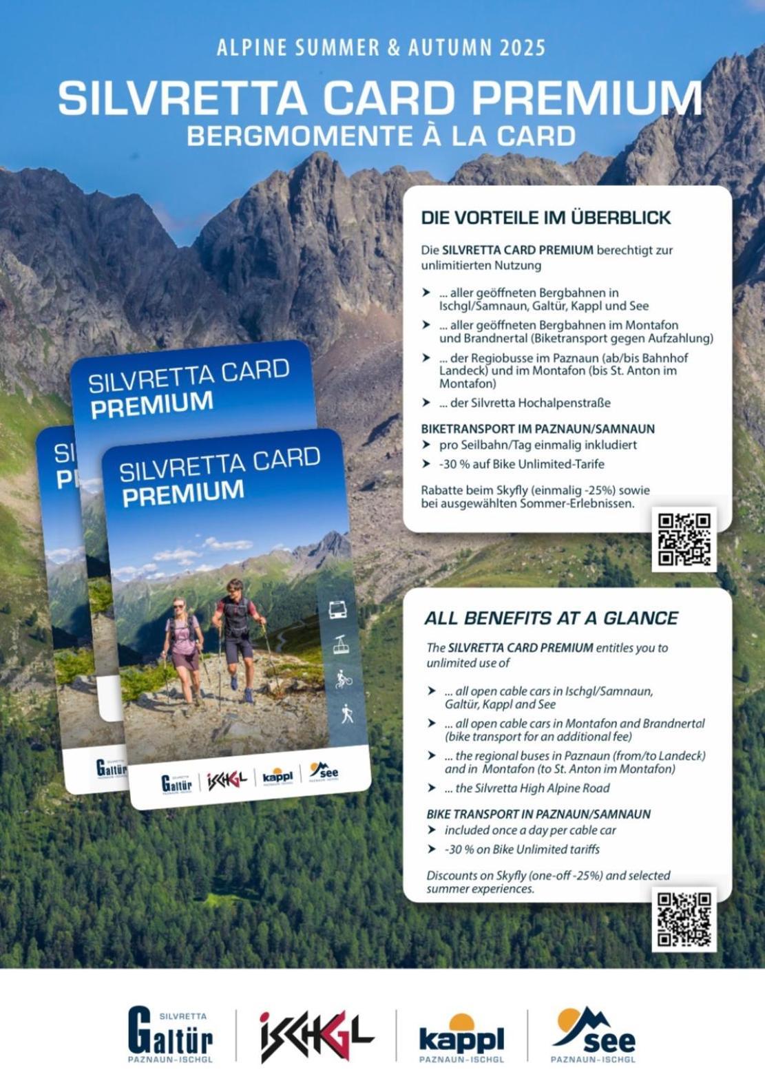 Apart Scharler Mit Silvretta Card سي المظهر الخارجي الصورة